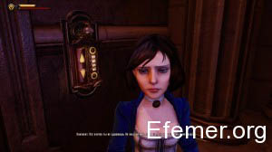 грустная Элизабет Bioshock Infinite