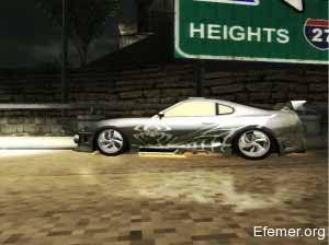 И ещё Toyota Supra NFS Undegraund 2