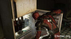 Холодильник в игре Deadpool