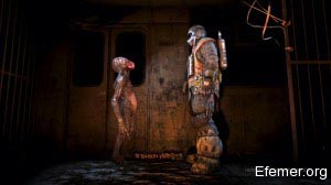 Артём и маленький "чёрный" Metro 2033: Last Light