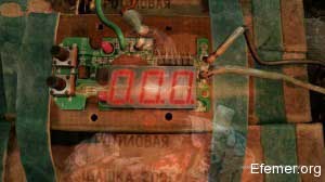 Обратный отсчёт на бомбе в игре Metro 2033: Last Light