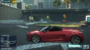 Audi R8 GT Spyder, Need For Speed Most Wanted 2012