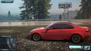 BMW M3 Coupe, Need For Speed Most Wanted 2012