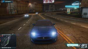 Вид спереди - Juguar XKR, Need For Speed Most Wanted 2012