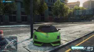 Вид спереди - Lamborghini Gallardo, Need For Speed Most Wanted 2012