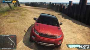 Range Rover Evoque вид спереди, Need For Speed Most Wanted 2012