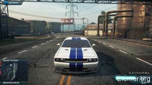Dodge Challenger SRT 8 вид спереди, Need For Speed Most Wanted 2012