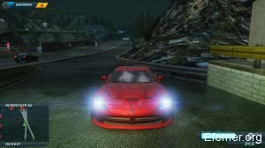 Dodge Viper GTS вид спереди, Need For Speed Most Wanted 2012