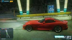 Вид сбоку - Dodge Viper GTS, Need For Speed Most Wanted 2012