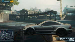 Вид сбоку - Mercedes-Benz Sl 65 AMG, Need For Speed Most Wanted 2012