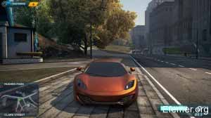 McLaren MP4-12C вид спереди, Need For Speed Most Wanted 2012