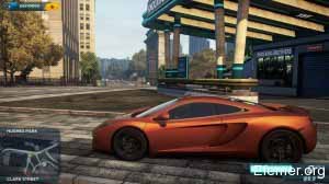 Вид сбоку - McLaren MP4-12C, Need For Speed Most Wanted 2012