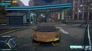 Lamborghini Aventador вид спереди, Need For Speed Most Wanted 2012