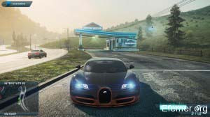 Bugatti Veyron Super Sport вид спереди, Need For Speed Most Wanted 2012