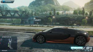Вид сбоку - Bugatti Veyron Super Sport, Need For Speed Most Wanted 2012