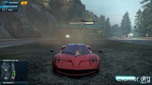 Pagani Huayra вид спереди, Need For Speed Most Wanted 2012