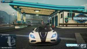 Koenigsegg Agera R вид спереди, Need For Speed Most Wanted 2012