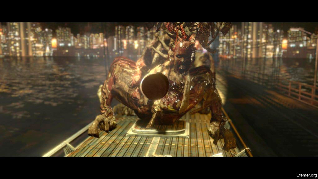 Хетшот Дереку Симмонсу в игре Resident Evil 6