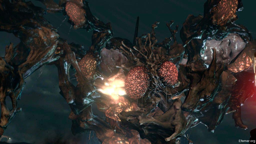 Третья форма мутации Дерека Симонса в игре RE 6