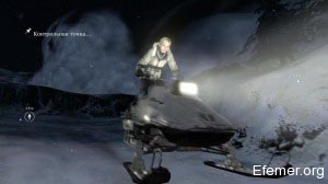 Биркин на снегоходе Resident Evil 6