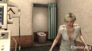 Шерри в пижаме Resident Evil 6