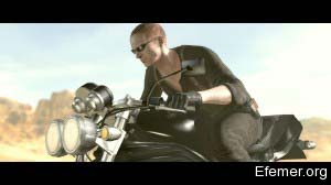 Джейк на мотоцикле в Resident Evil 6