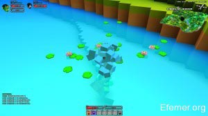 Квадратная вода Cube World