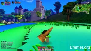 Замок в игре Cube World