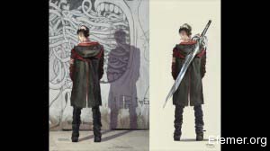 Концепт-арт "Данте" DmC: Devil May Cry