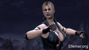 Соня в Mortal Kombat Komplete Edition