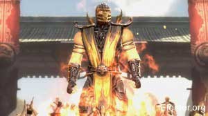 Пылающий Скорпион в Mortal Kombat Komplete Edition
