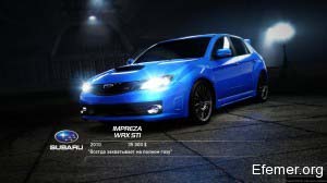 Subaru Imreza WRZ STI, NFS Hot Pursuit