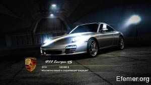Porsche 911 Targa 4S, Need For Speed Hot Pursuit