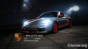 Porsche 911 GT3 RS, NFS Hot Pursuit