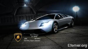 Lamborghini Murcielago LP 640, Need For Speed Hot Pursuit
