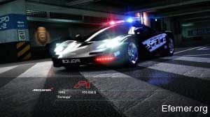 Полицейская McLaren F1, Need For Speed Hot Pursuit