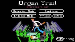 Меню игры Organ Trail: Director's cut