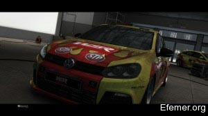 Volkswagen Golf R спереди Grid 2