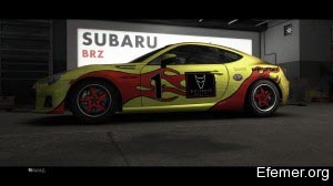 Subaru BRZ в игре Grid 2