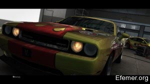 Dodge Challenger SRT 8 392 спереди Grid 2