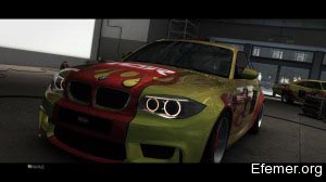 BMW 1 Series M Coupe спереди Grid 2