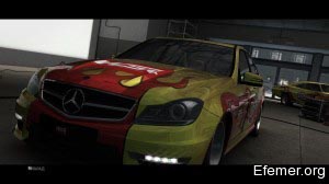 Mercedes-Benz C63 AMG спереди Grid 2