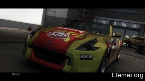 Nissan 370Z Roadster спереди Grid 2