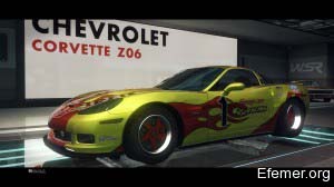 Chevrolet Corvette Z06 в игре Grid 2