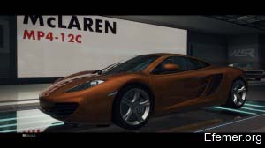 McLaren MP4-12C в игре Grid 2