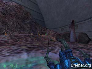 Пещерный червь в игре Half-Life: Opposing Force