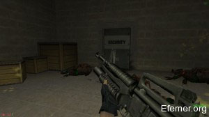 Colt M4 Carbine/M203 в игре Half-Life: Opposing Force