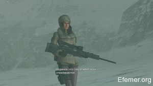 Джессика в зимнем в игре Resident Evil Revelations 1
