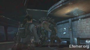 Крабик в игре Resident Evil Revelations 1