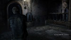 Рычаг, который нужно нажать в соборе, Resident Evil 6